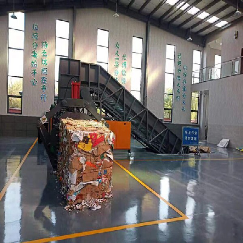 Канальный пресс для отходов Nkbaler NKW125Q2