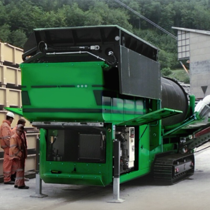 Мобильный грохот Upsen U-GT622