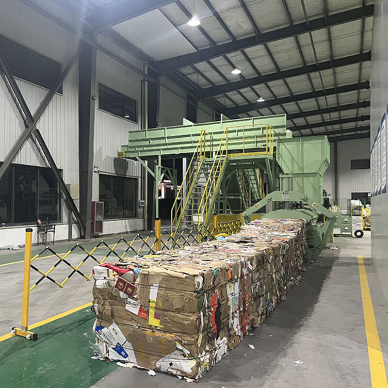 Пресс хвоста мусоросортировки Nkbaler NKW200Q1